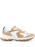 Moschino embroidered-logo low-top sneakers - White
