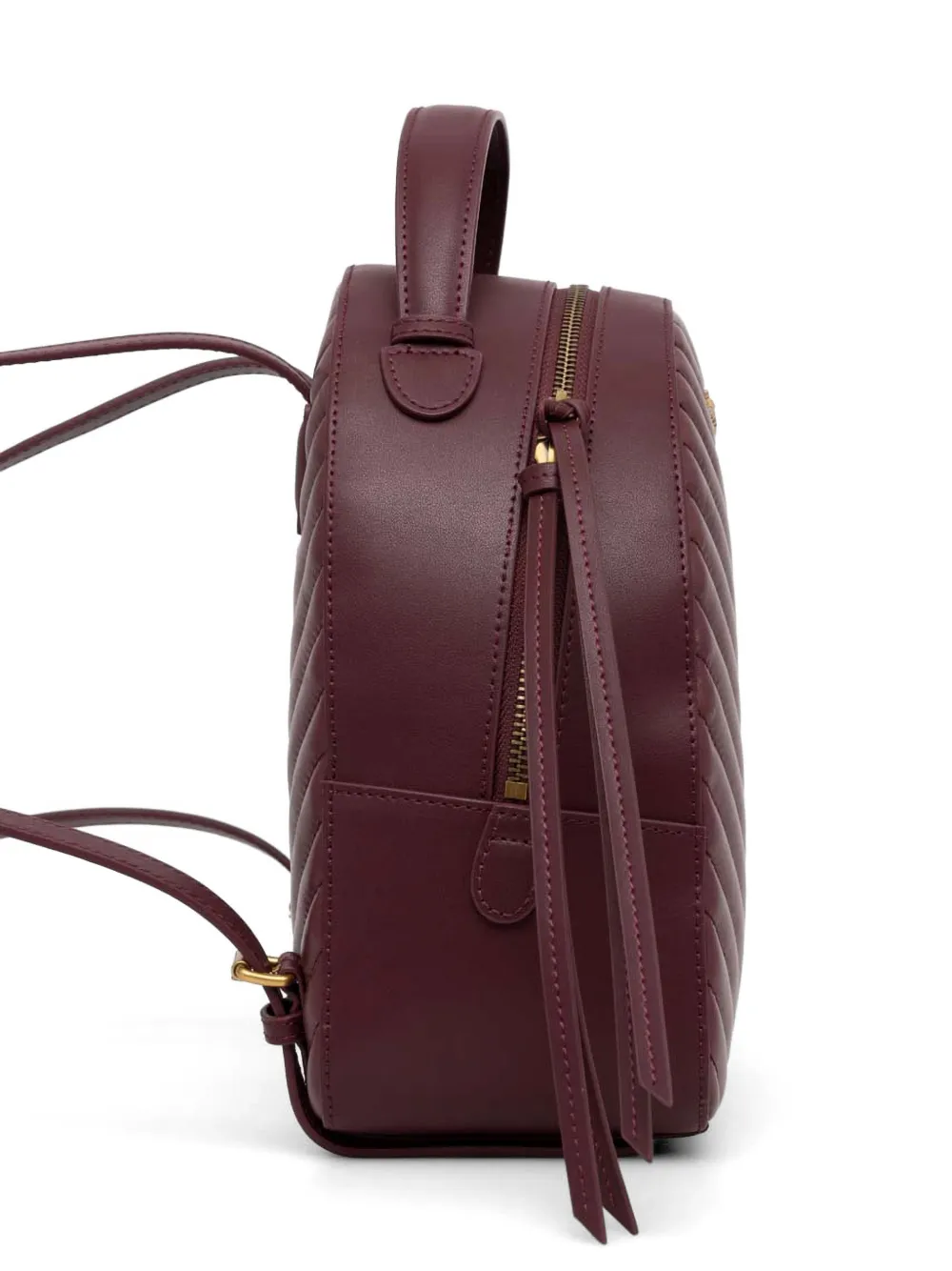  Pinko Love Chevron Backpack - Red 