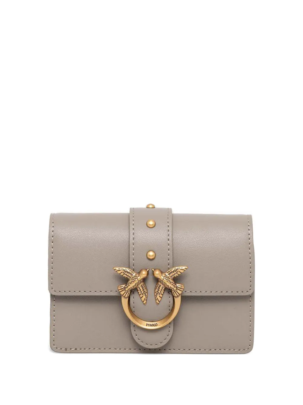 PINKO Mini-tas met omslag Beige