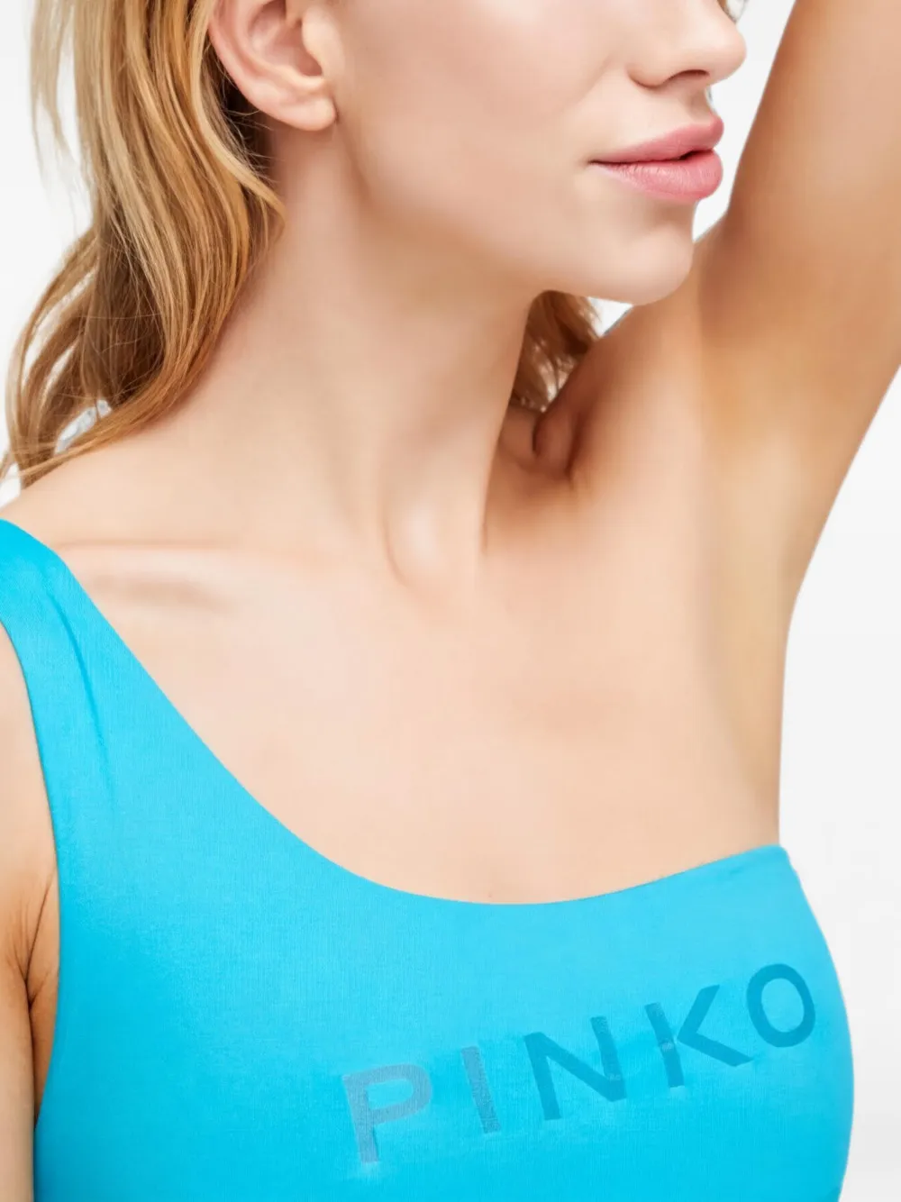 PINKO Asymmetrische bikinitop Blauw