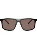 Prada Eyewear Prada PR A22S aviator frame sunglasses - Black