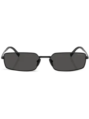 Miu Miu Eyewear スクエアフレーム サングラス | ブラック | FARFETCH JP