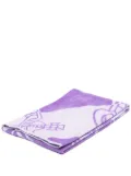 Vivienne Westwood Orb-motif beach towel - Purple