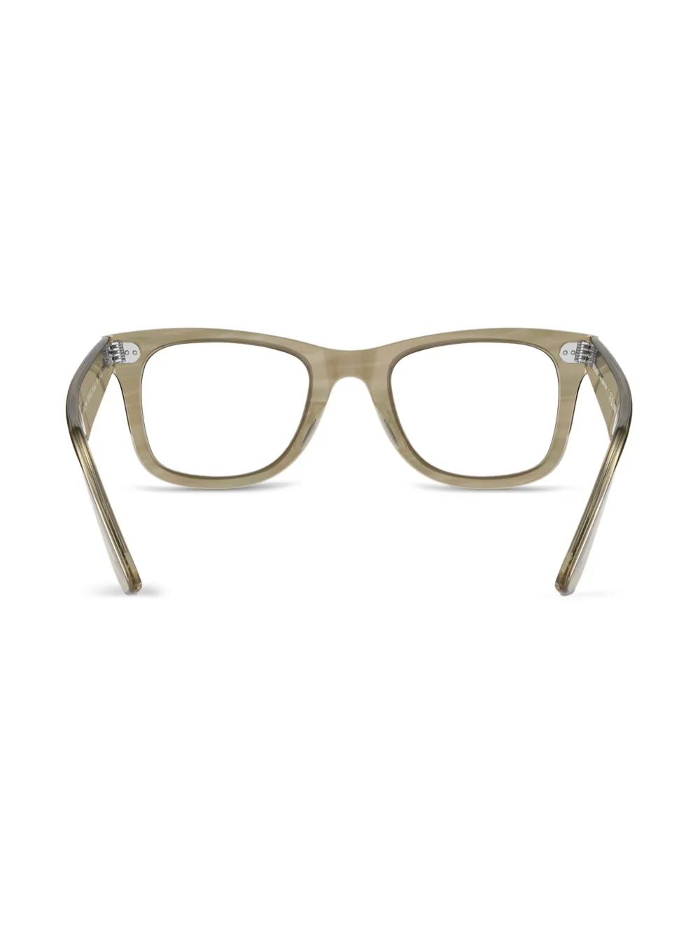 Ray-Ban Original Wayfarer zonnebril met vierkant montuur Beige
