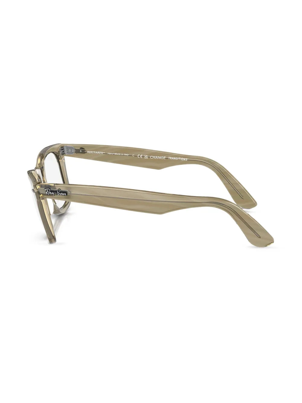 Ray-Ban Original Wayfarer zonnebril met vierkant montuur Beige