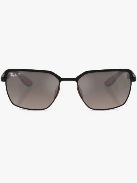 Ray-Ban солнцезащитные очки в квадратной оправе