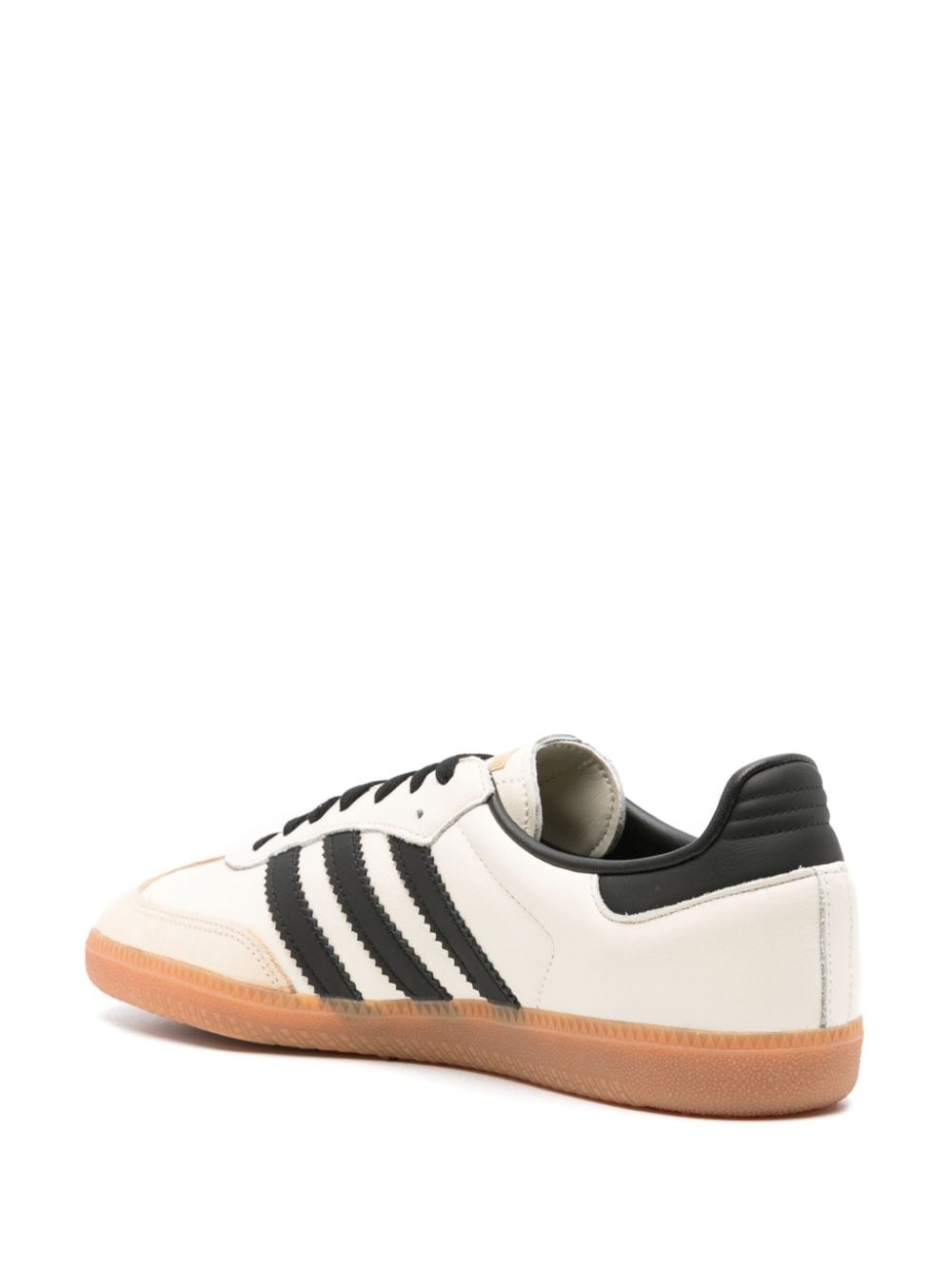 Shop Adidas Originals Samba Og Leather Sneakers In Neutrals