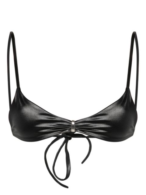 DSQUARED2 ring-detail bikini top Women