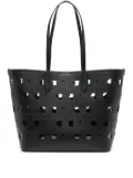 Michael Michael Kors large Eliza leather tote bag - Black