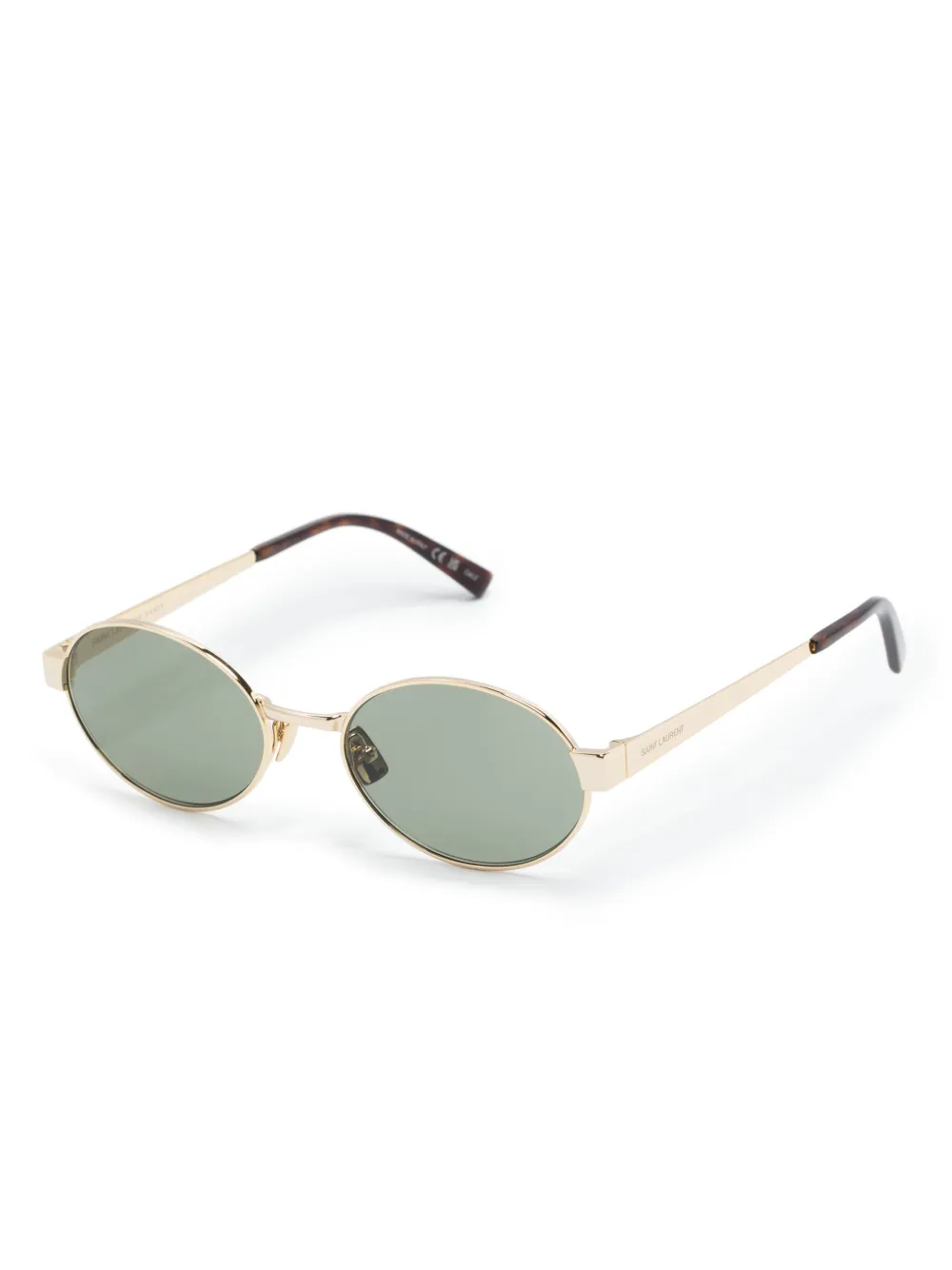 saintlaurenteyewear Saint Laurent Eyewear SL 692 zonnebril met ovaal montuur - Goud
