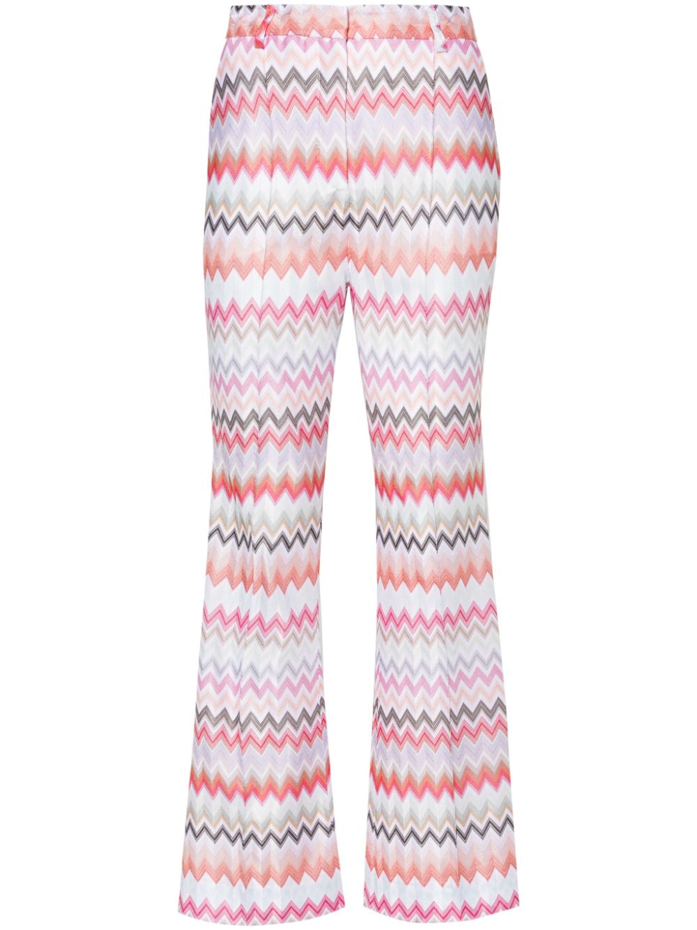 Missoni Flared broek Roze