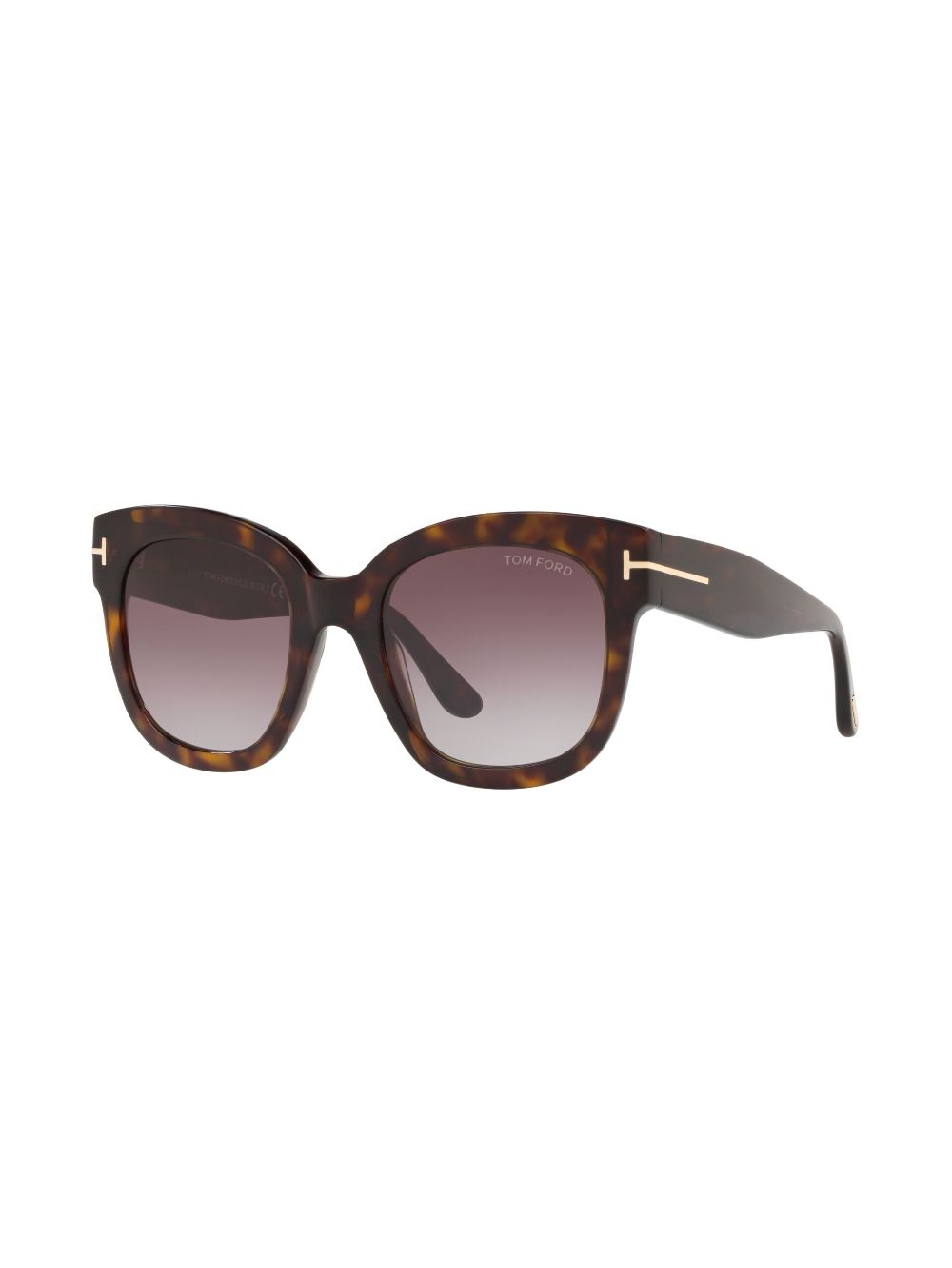 TOM FORD Eyewear Beatrix square-frame sunglasses - Brown