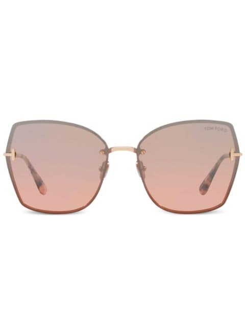 Nickie oversized-frame sunglasses