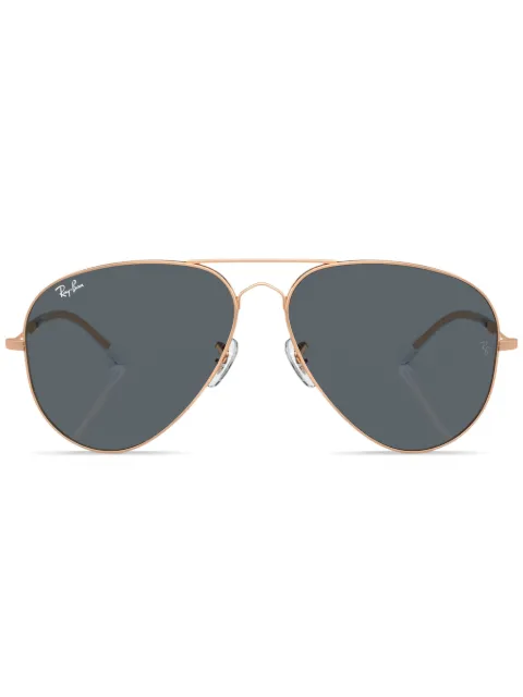 Ray-Ban Old Aviator logo-engraved sunglasses