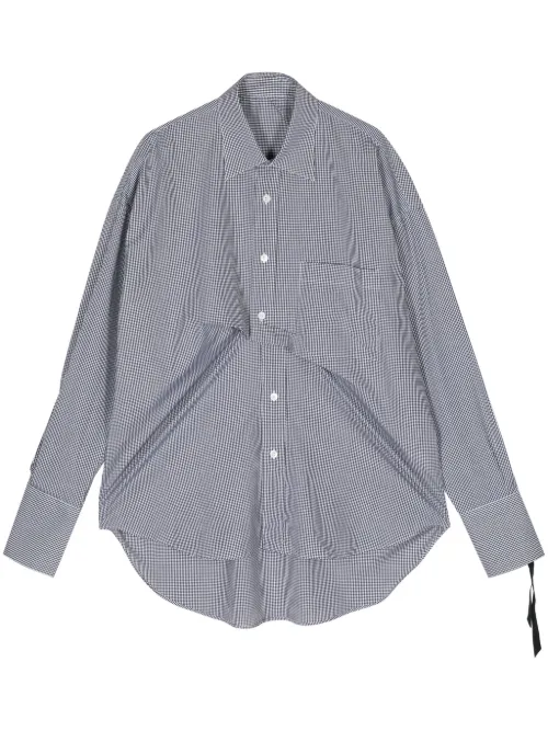 Chemise en coton à carreaux - marina yee - Modalova