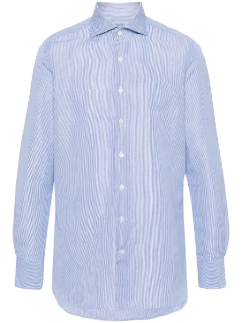 100HANDS striped linen shirt