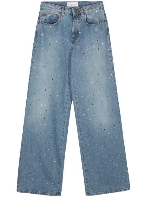 Giuseppe Di Morabito crystal-embellished straight jeans