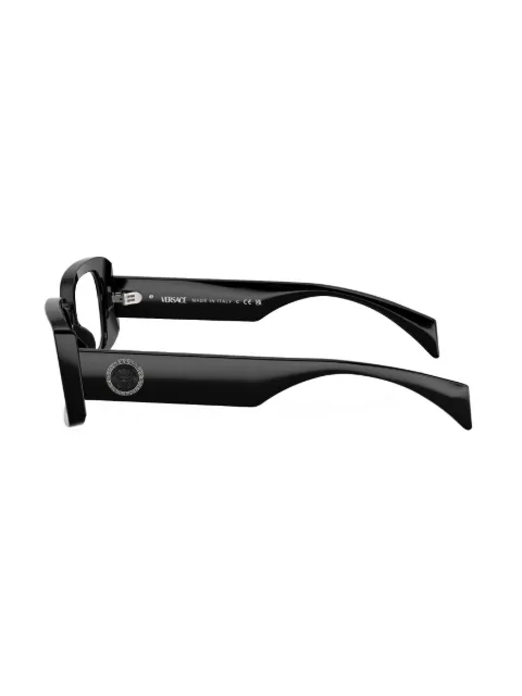 Versace Eyewear Medusa-plaque rectangle-frame glasses VE3362UGB1 - 2