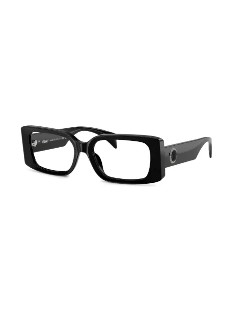 Versace Eyewear Medusa-plaque rectangle-frame glasses VE3362UGB1 - 1