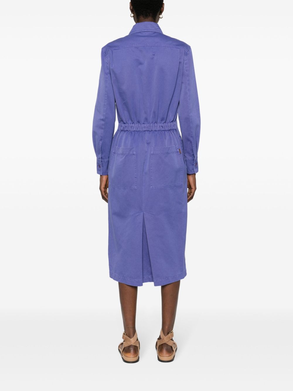 Max Mara Cennare cotton shirt midi dress Women