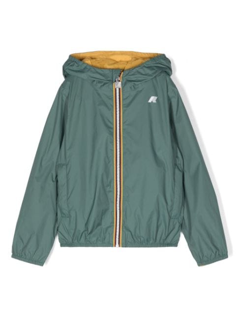 K Way Kids P. Jake Plus.2 Reversible rain jacket