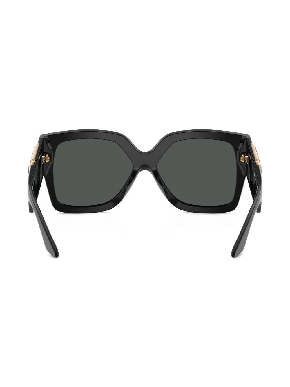 Versace Eyewear Greca zonnebril met oversized montuur Zwart