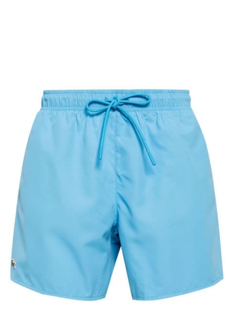 Lacoste logo-embroidered swim shorts 