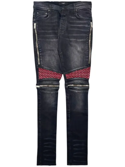 AMIRI mid-rise straight-leg jeans