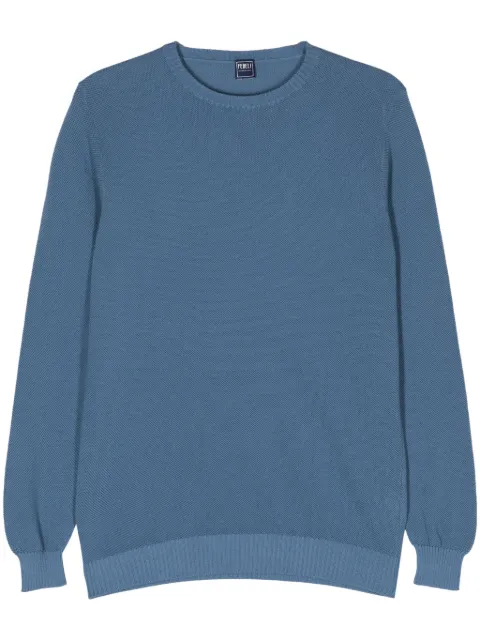 Fedeli crew-neck cotton jumper