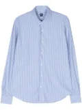 Fedeli striped jersey shirt - Blue