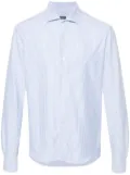 Fedeli striped jersey shirt - Blue