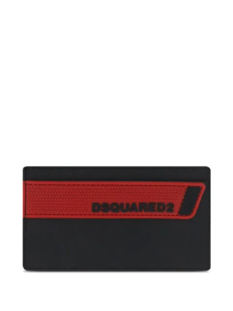 DSQUARED2 logo-detailed cardholder 