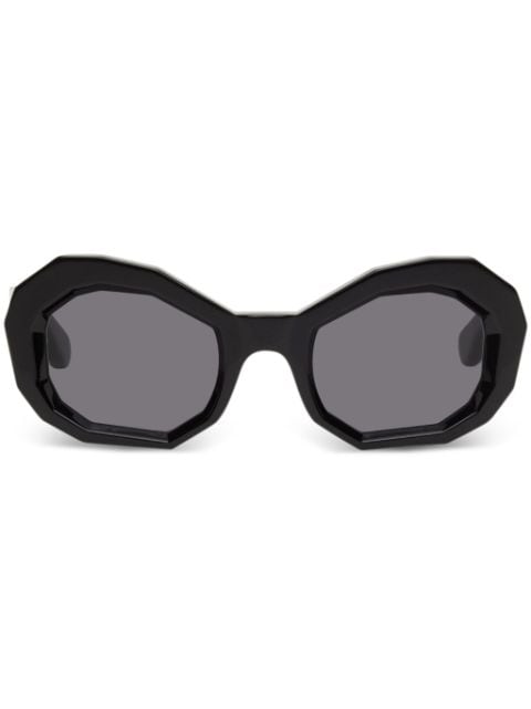 AMIRI Honeycomb geometric-frame sunglasses