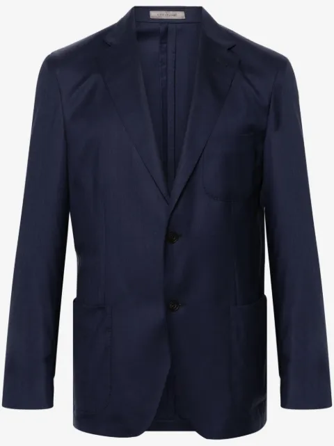 Corneliani blazer en serge à simple boutonnage