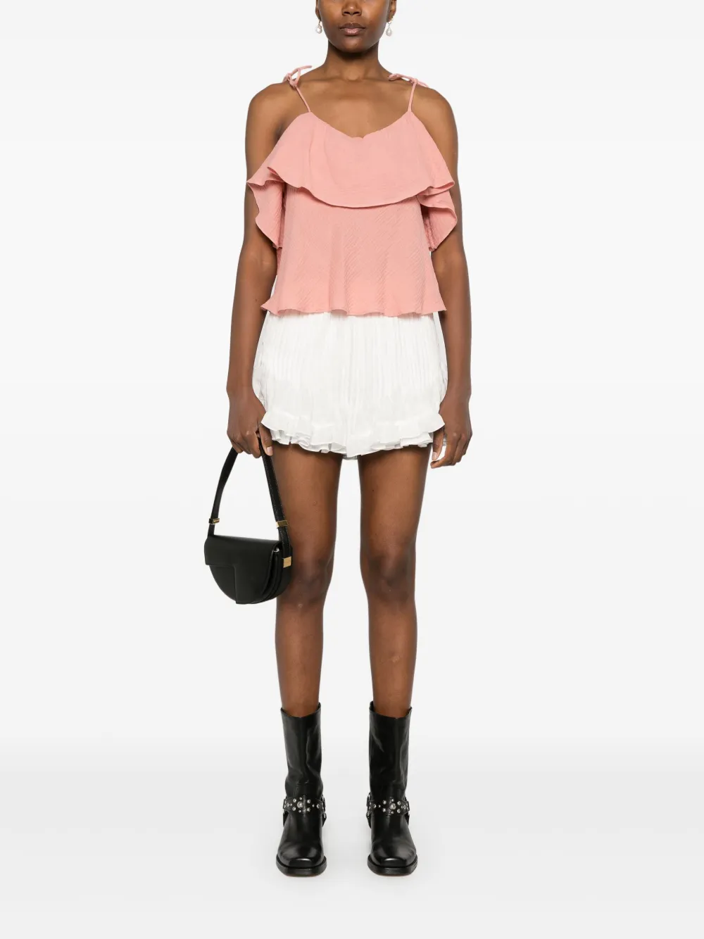 PNK open-back cotton top | Blouses | Image 2