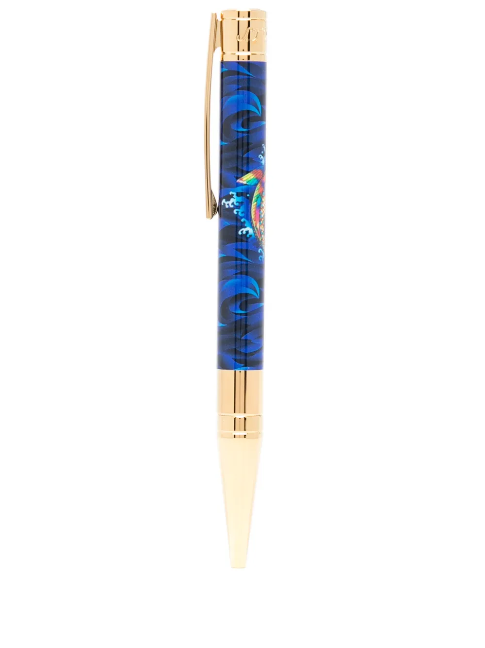 S.T. Dupont D Initial Koi Fish ballpoint pen | Blue | Image 1