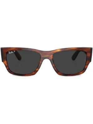 Oakley ミラーレンズ サングラス | ブラック | FARFETCH JP