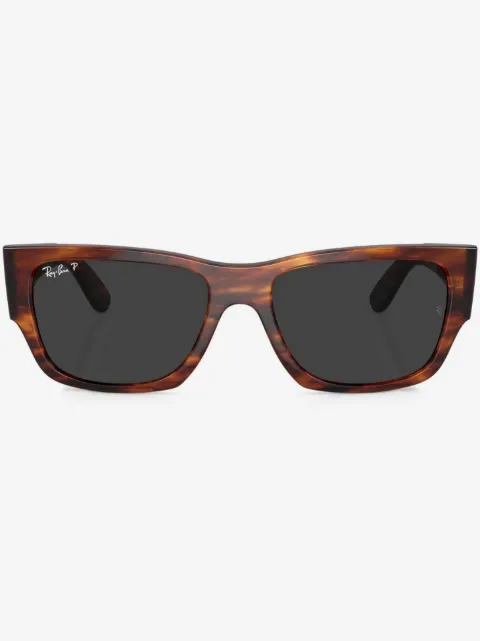 Ray-Ban Carlos rectangle-frame sunglasses 