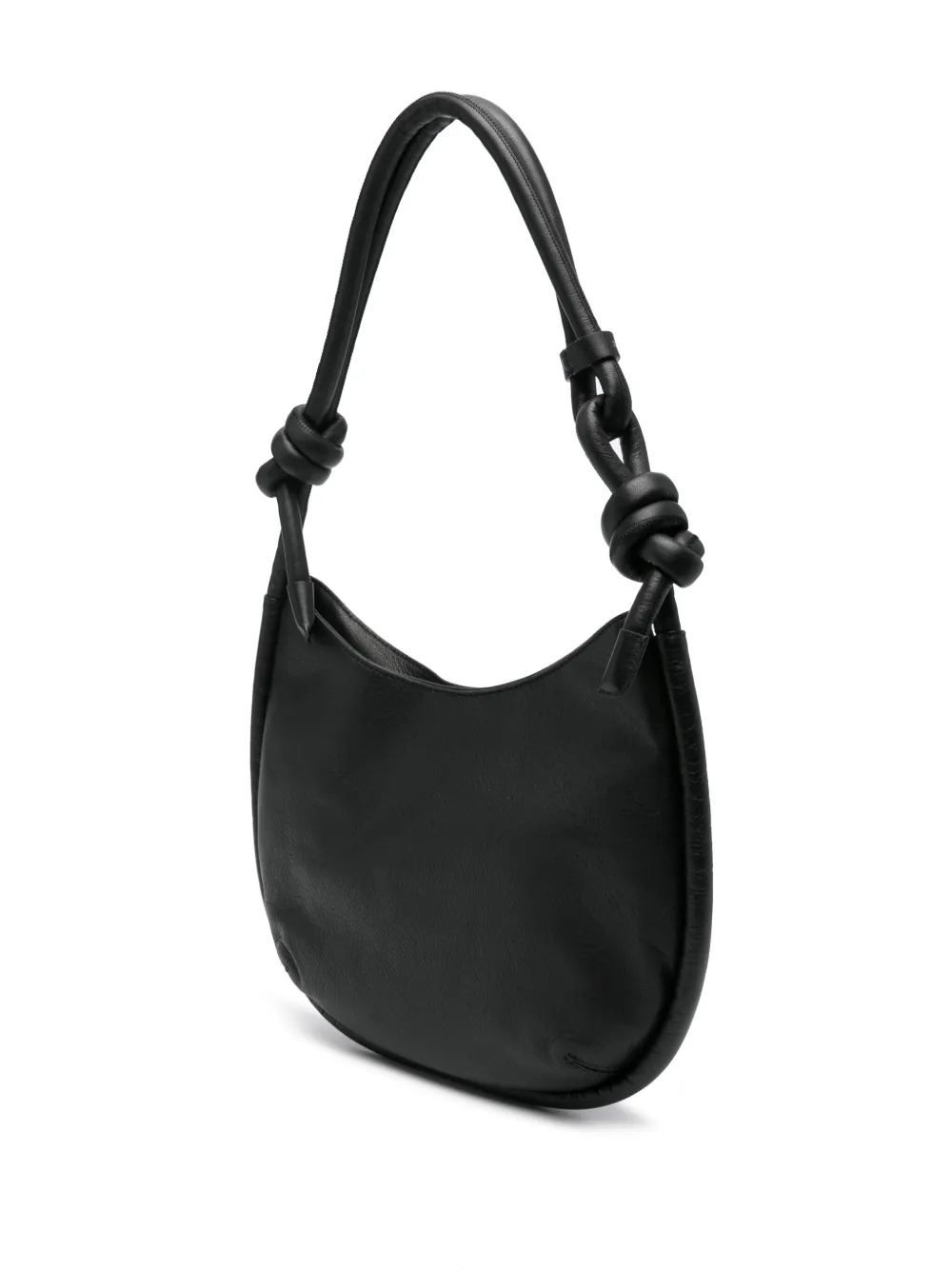 Shop Zanellato Demi' Piuma Leather Shoulder Bag In Black