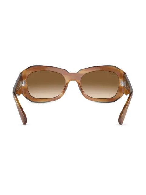 Ray-Ban Beate geometric-frame sunglasses RB2212140351 - 3