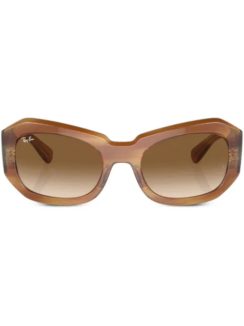 Ray-Ban Beate geometric-frame sunglasses 