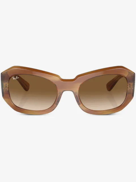 Ray-Ban Beate geometric-frame sunglasses 