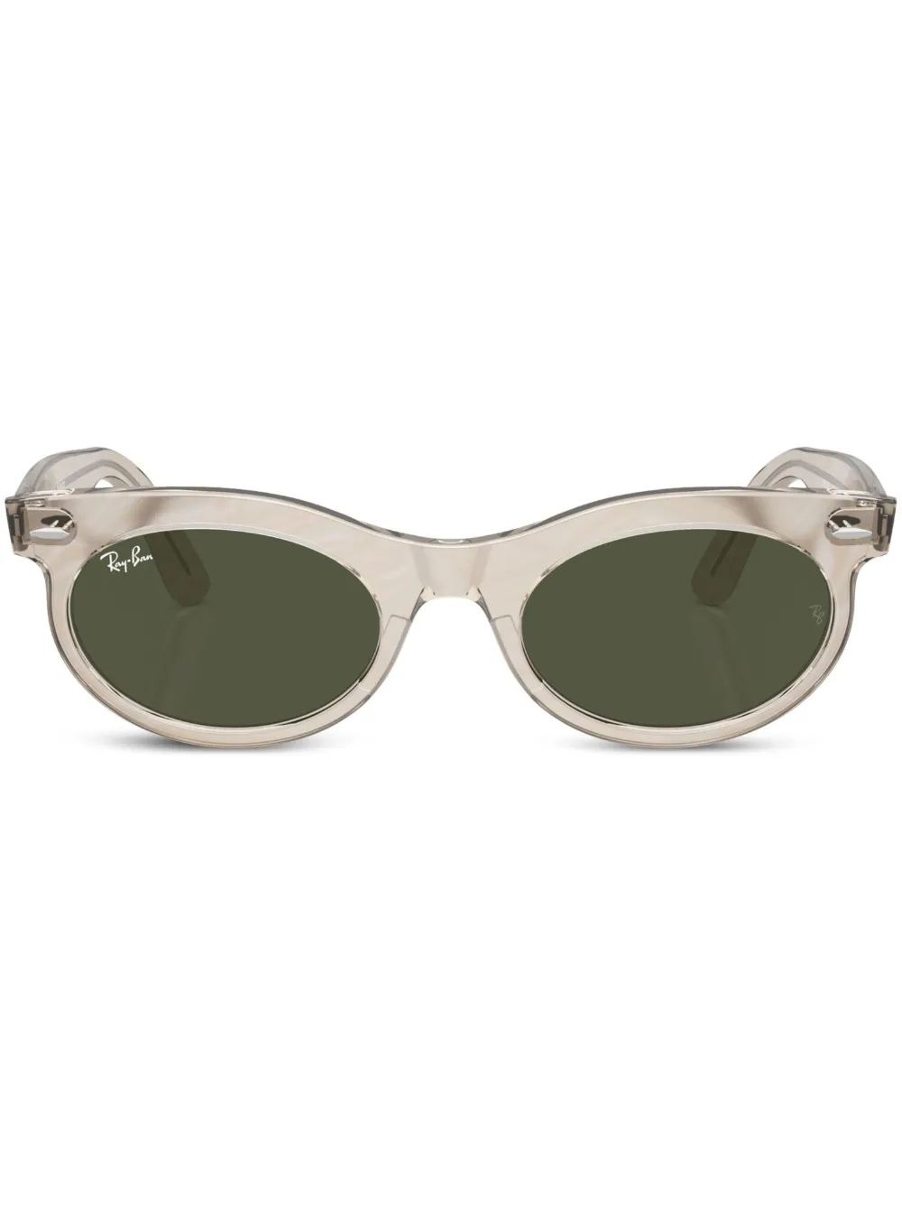 Ray-Ban Wayfarer oval-frame sunglasses | Neutrals | Image 1