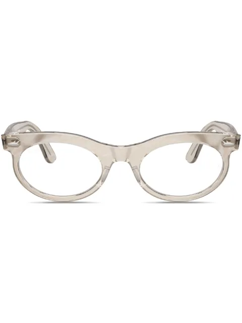 Ray-Ban Wayfarer oval-frame glasses 
