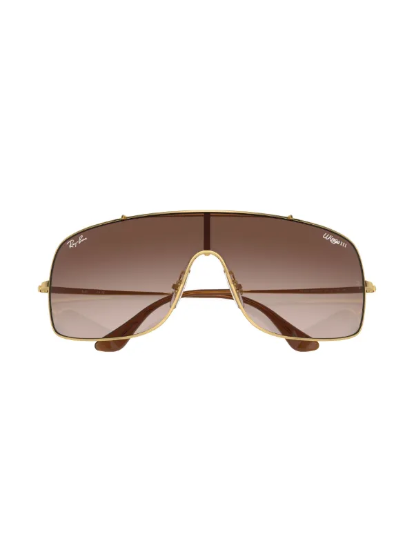 Ray-Ban Occhiali Da Sole Wings III a Mascherina Oro FARFETCH IT