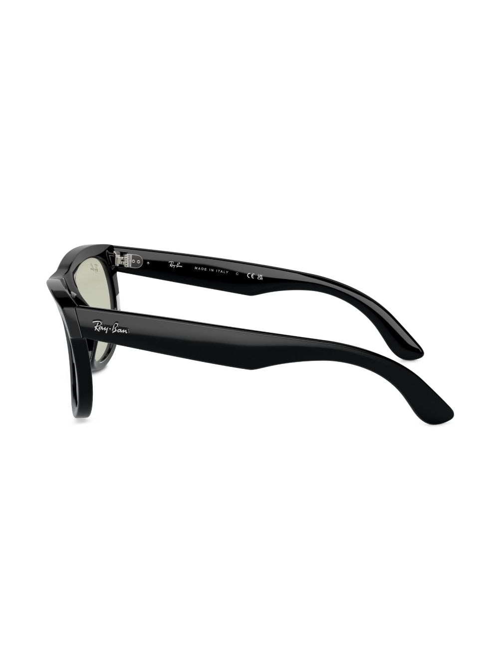 Shop Ray Ban Wayfarer Reverse Square-frame Sunglasses In Black