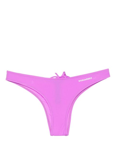 DSQUARED2 gathered-detail bikini bottom Women