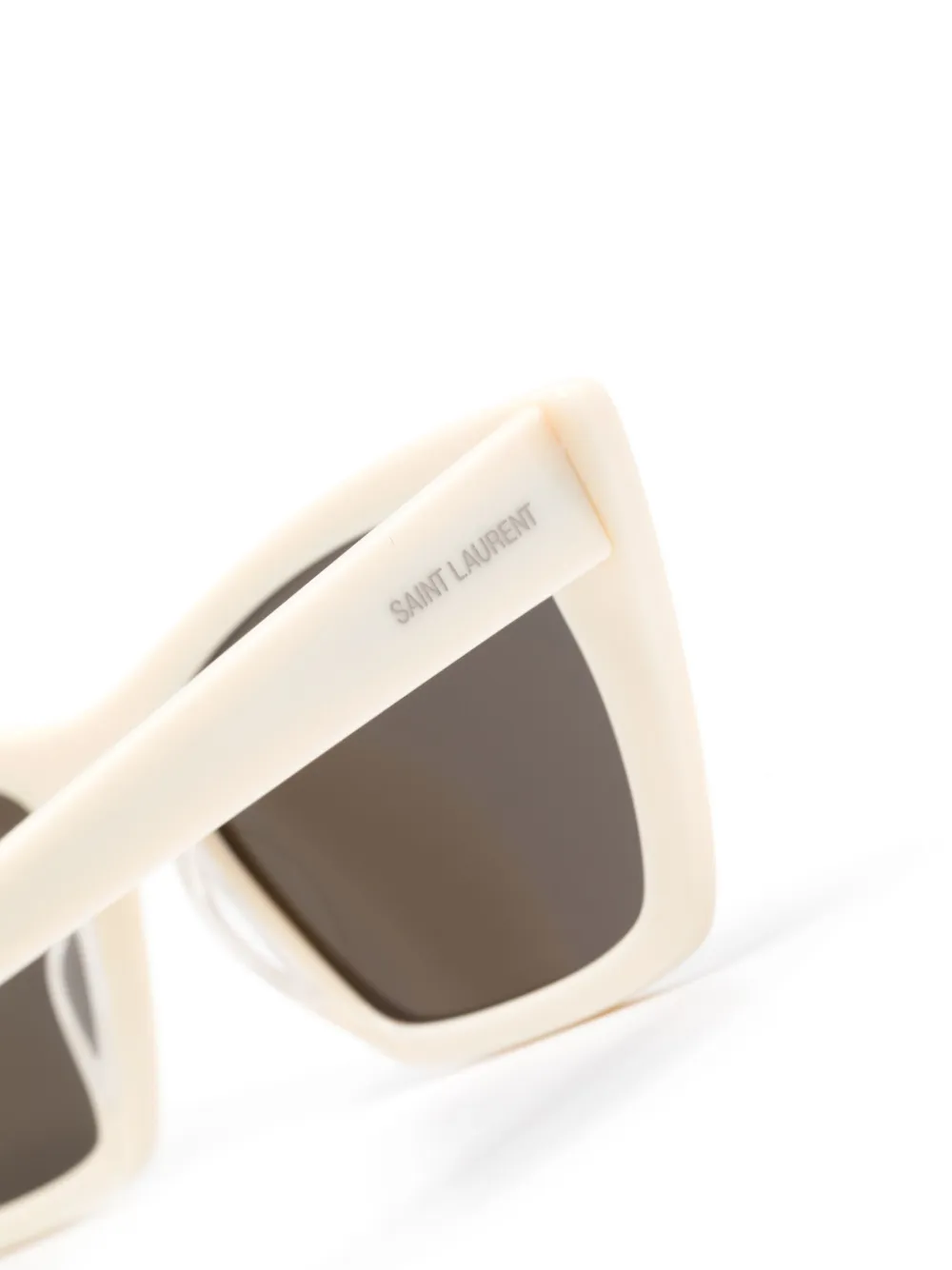 Saint Laurent Eyewear SL 276 Mica zonnebril met cat-eye montuur Beige