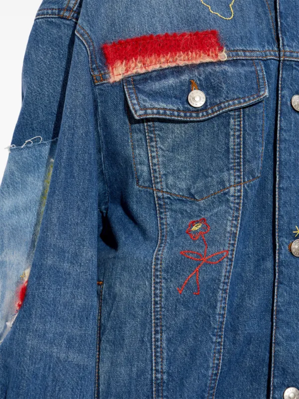 Marni Distressed straight-leg Jeans | Blue | FARFETCH