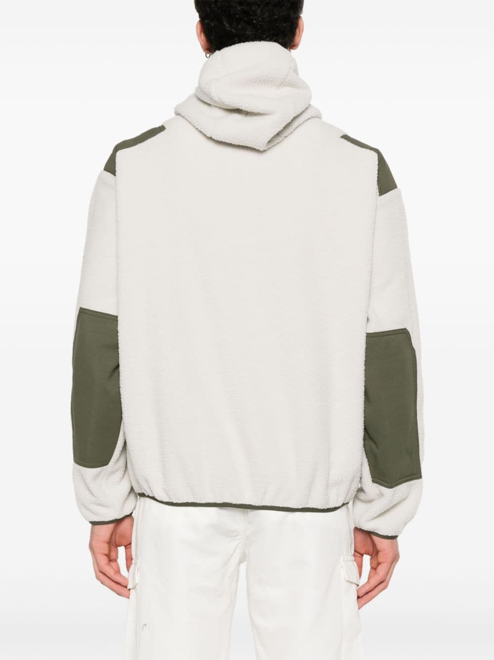 Nike Fleece hoodie met logo-applicatie Grijs